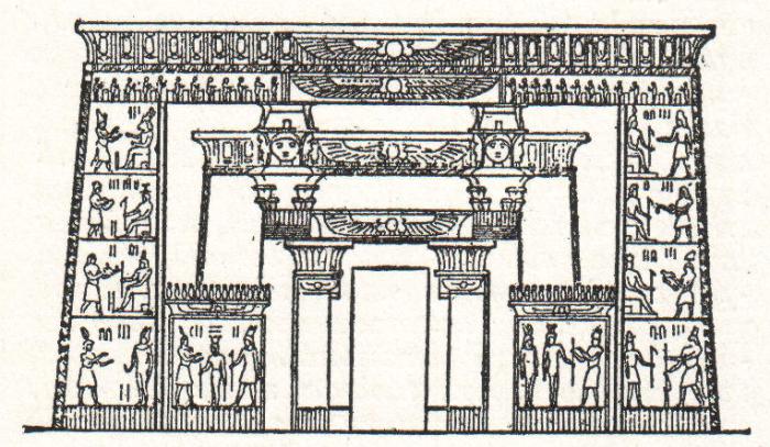 Eski Mısır tapınakları